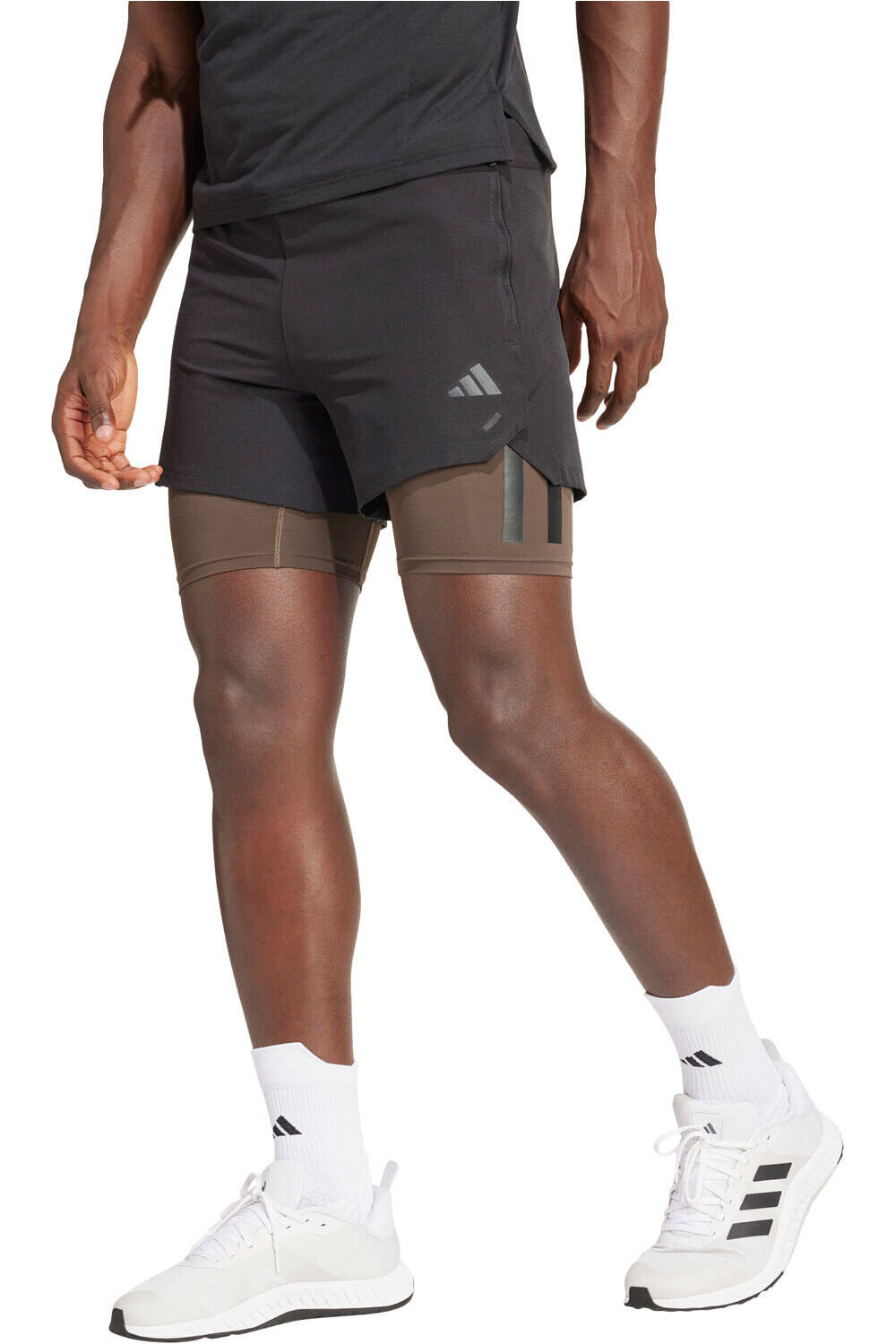 adidas POWER 2IN1 Pantalón Corto Fitness Hombre