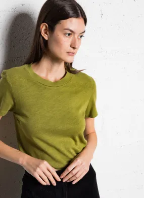 AMERICAN VINTAGE SONOMA - Camiseta con cuello redondo  en verde