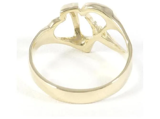 & Other Stories Anillo de oro amarillo de 14K 11.5 en excelente estado Dorado 