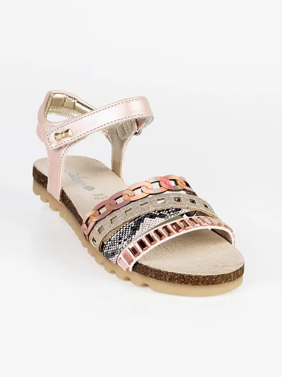 Asso Sandalias niña con velcro