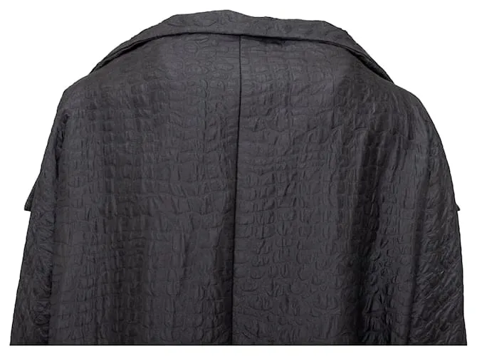 Autre Marque Chaqueta texturizada Dušan Negro 