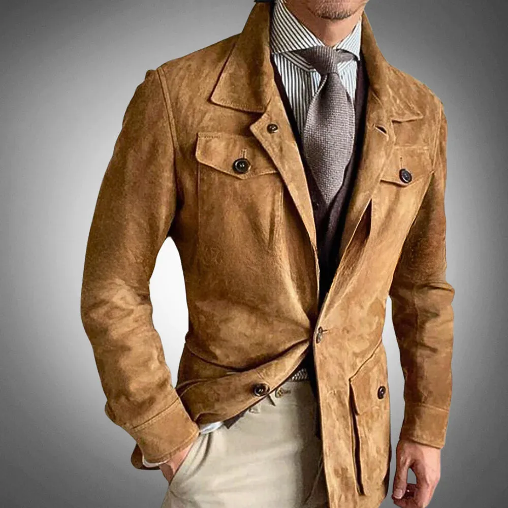 Blazer de Ante para Vestir  de Hombre