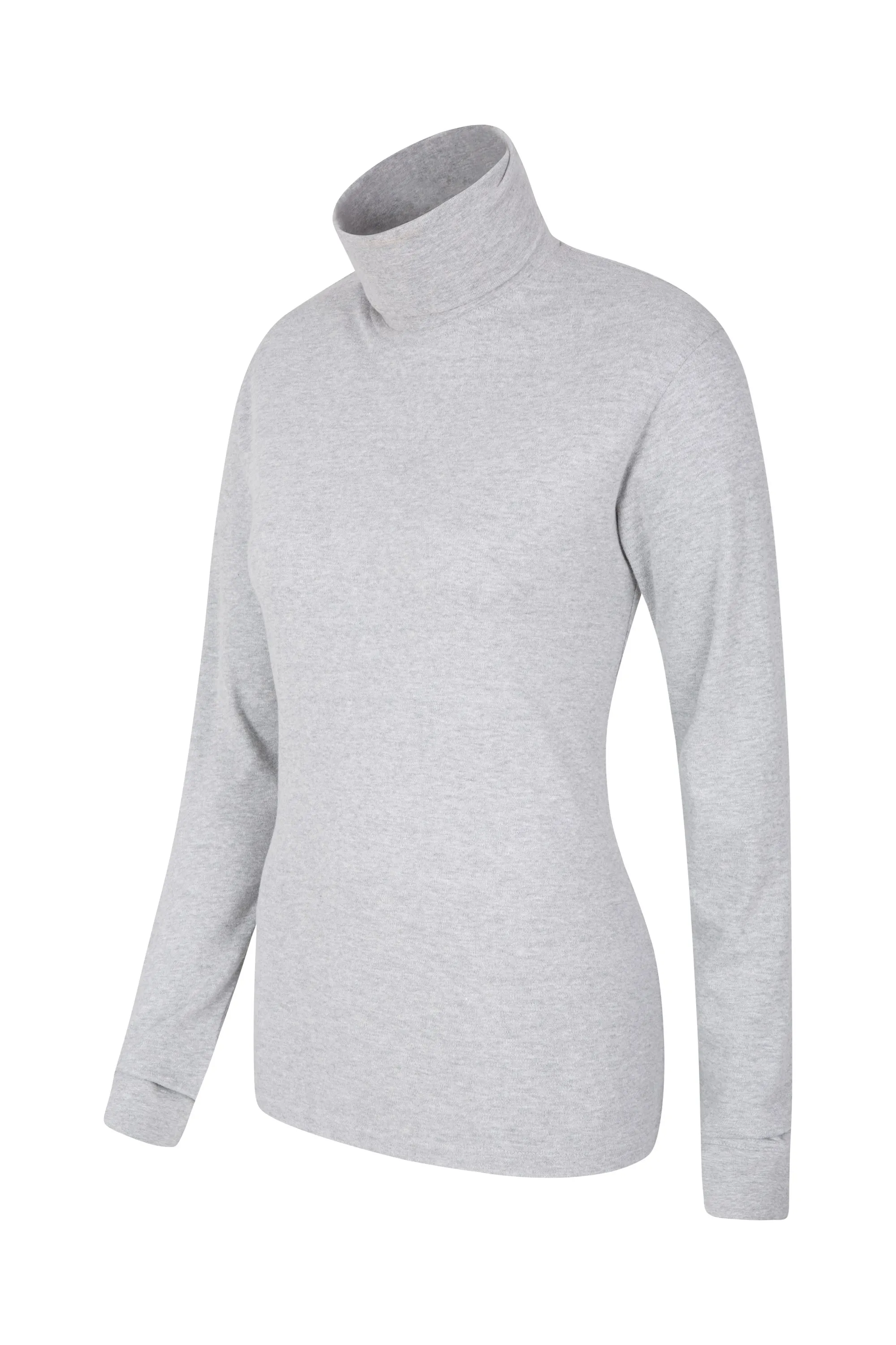 Camiseta de Manga Larga Cuello de Tortuga Mujeres Meribel