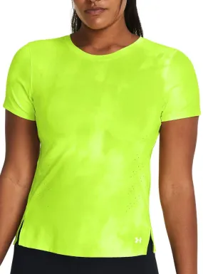 Camiseta Under Armour UA Launch Elite Printed SS-GRN