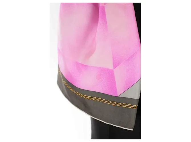 Cartier Seda cuadrada Rosa 