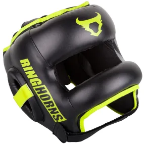 Casco Ringhorns Nitro - Negro/Amarillo Fluo