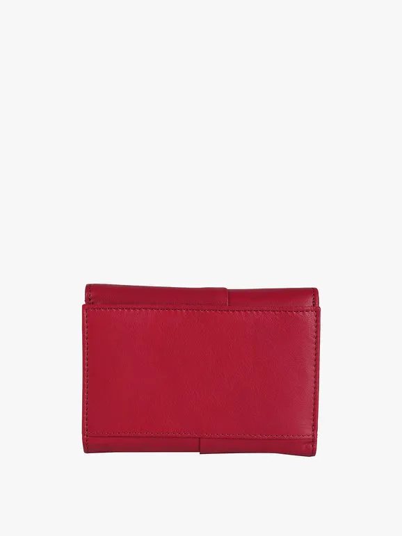 Coconuda Cartera de mujer de piel con monedero exterior
