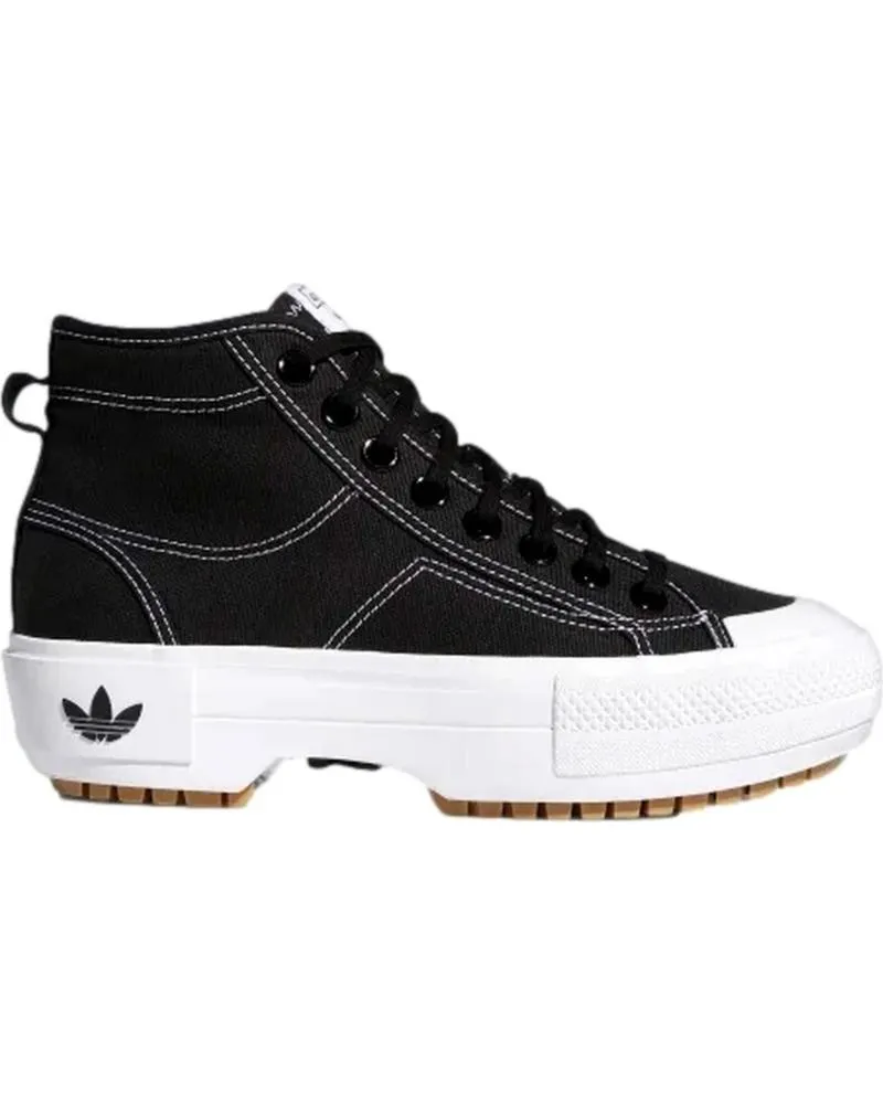 Deportivas ADIDAS  de Mujer y Niña MODELO NIZZA TREK W PARA MUJER COLOR  NEGRO