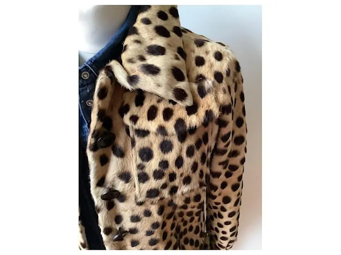 Emanuel Ungaro Chaquetas Estampado de leopardo 