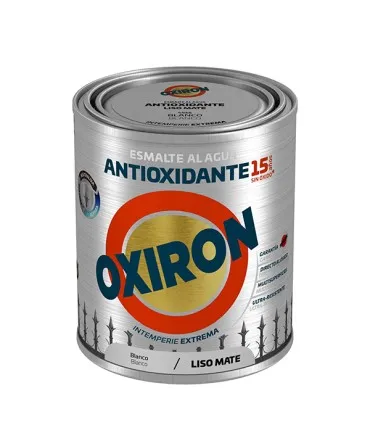 Esmalte liso mat al agua verde OXIRON 750ml 01K456234