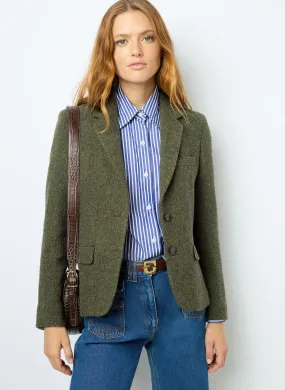 GERARD DAREL MARILOU - Saco de traje de lana virgen en verde
