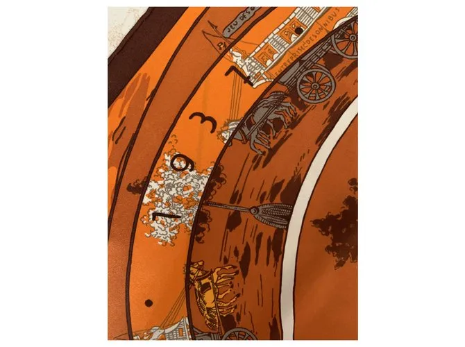 Hermès JUEGO OMNIBUS Y BLANCAS Multicolor 