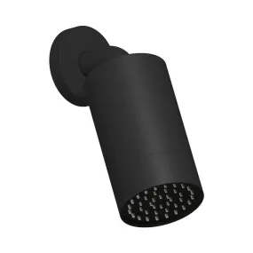 IB RUBINETTERIE BRERA ROCIADOR MURAL CON BRAZO NEGRO MATE