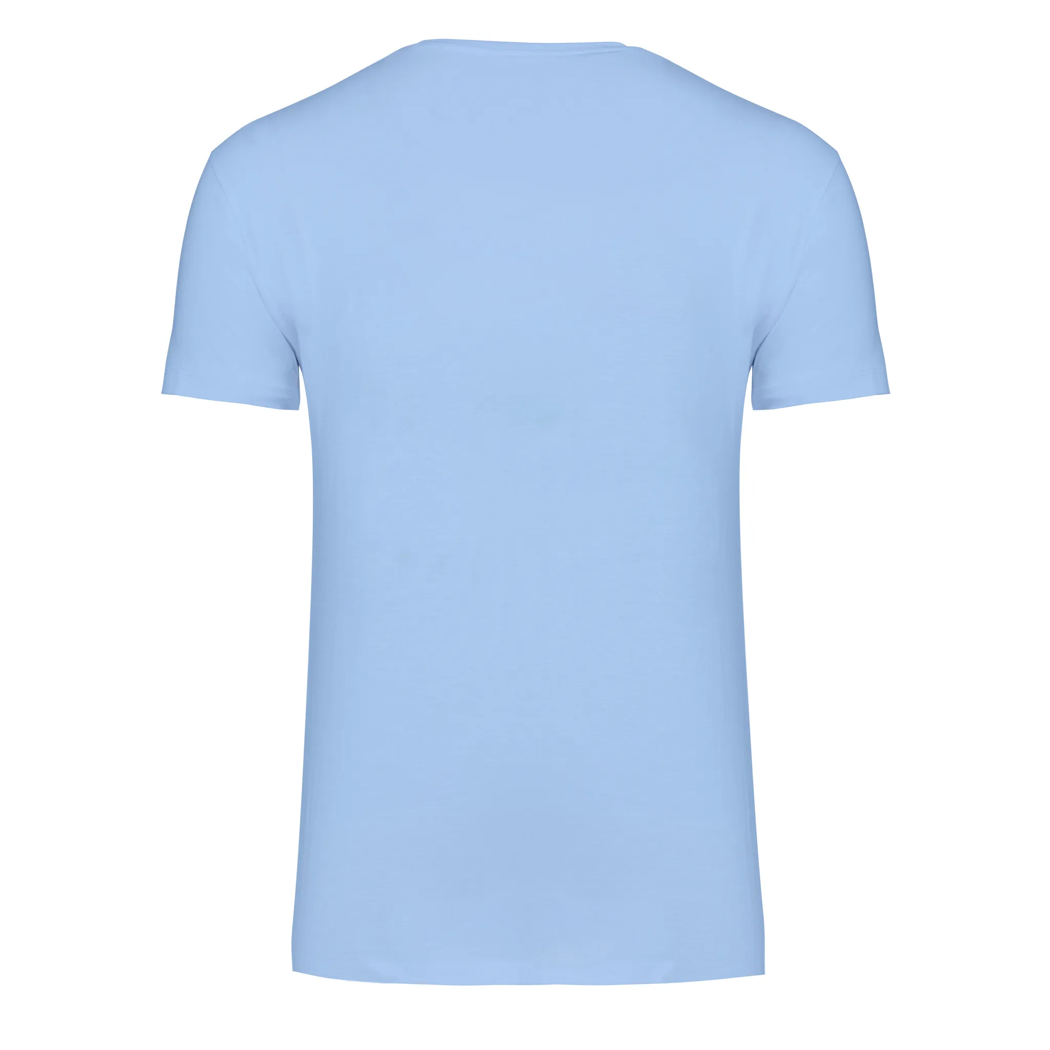 IM CAMISETA COLLEGE AZUL FLUO