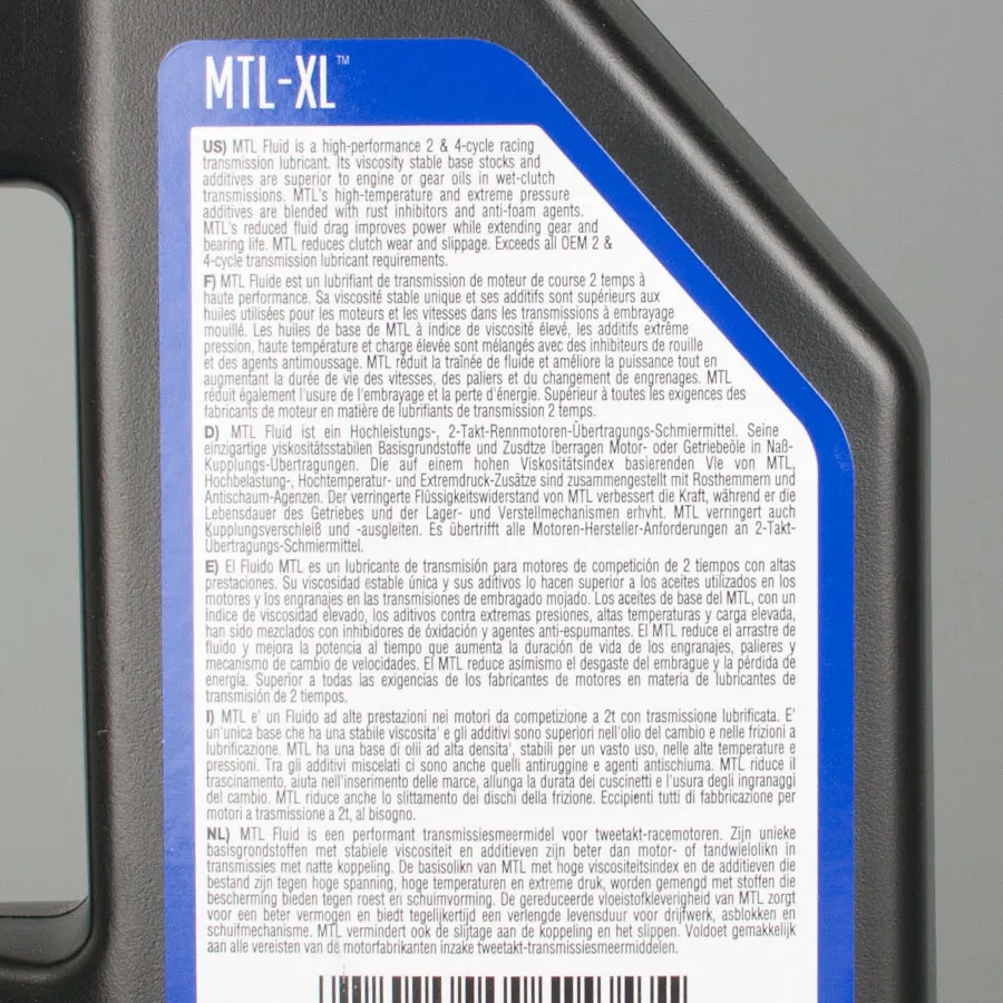 Lubricante de Transmision Maxima MTL-XL 2T 75WT 1L