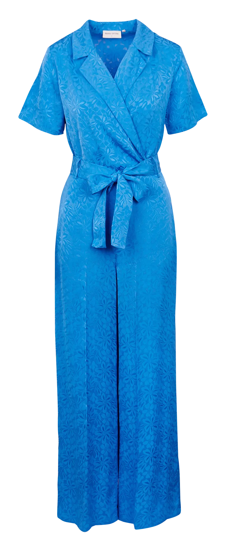 MARIE SIXTINE PRUNILLE - Mono vaporoso de jacquard en azul