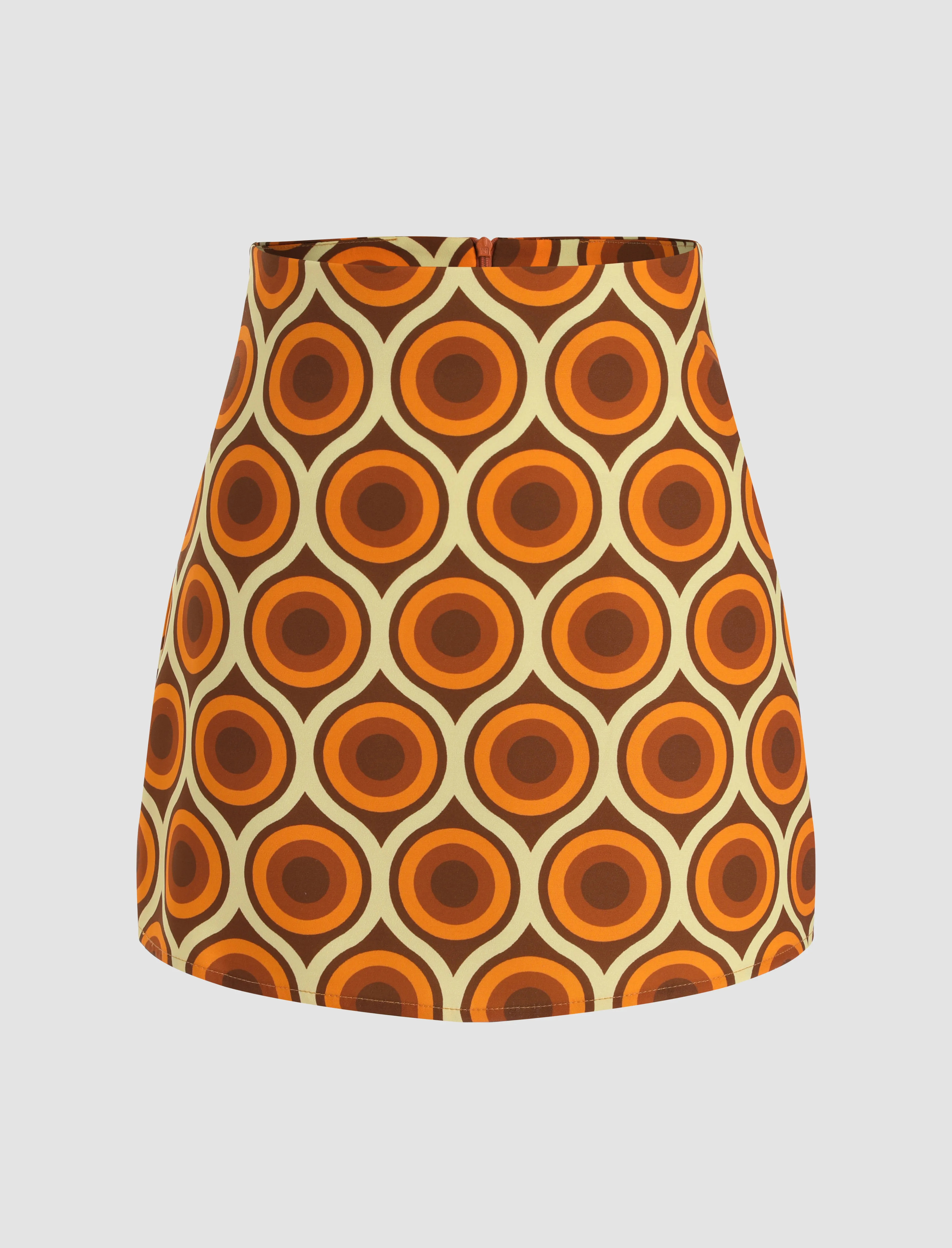 Mini Falda Retro Estampada Let's Groove