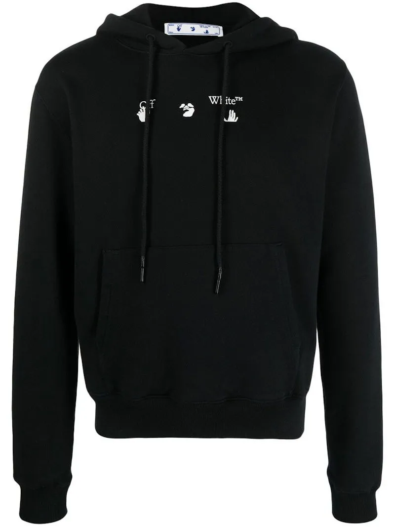 Off-White Hoodie With Logo Print