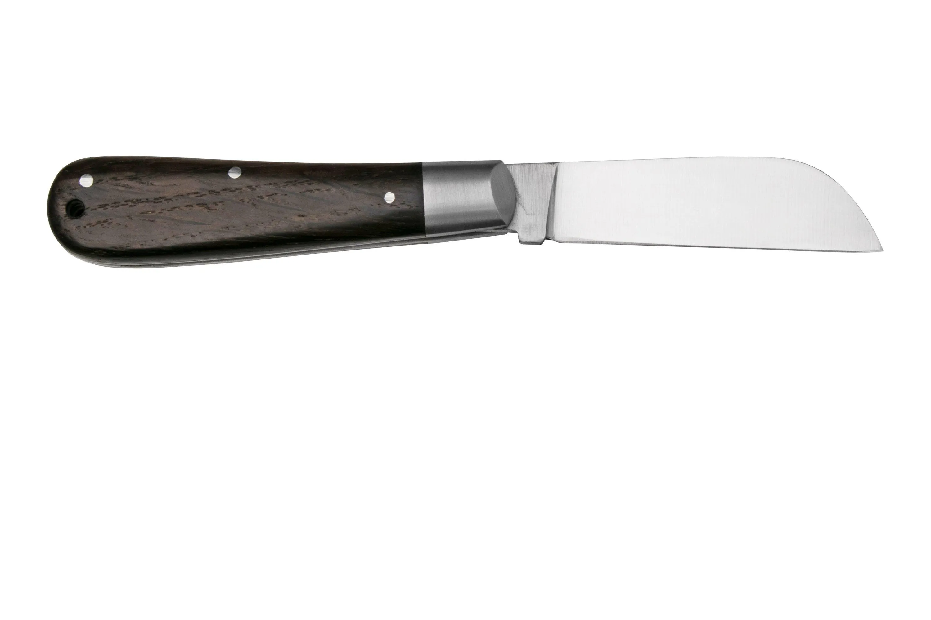 Otter Anchor Knife 172 mL Large Carbon, Smoked Oak, Stainless Anchor, navaja