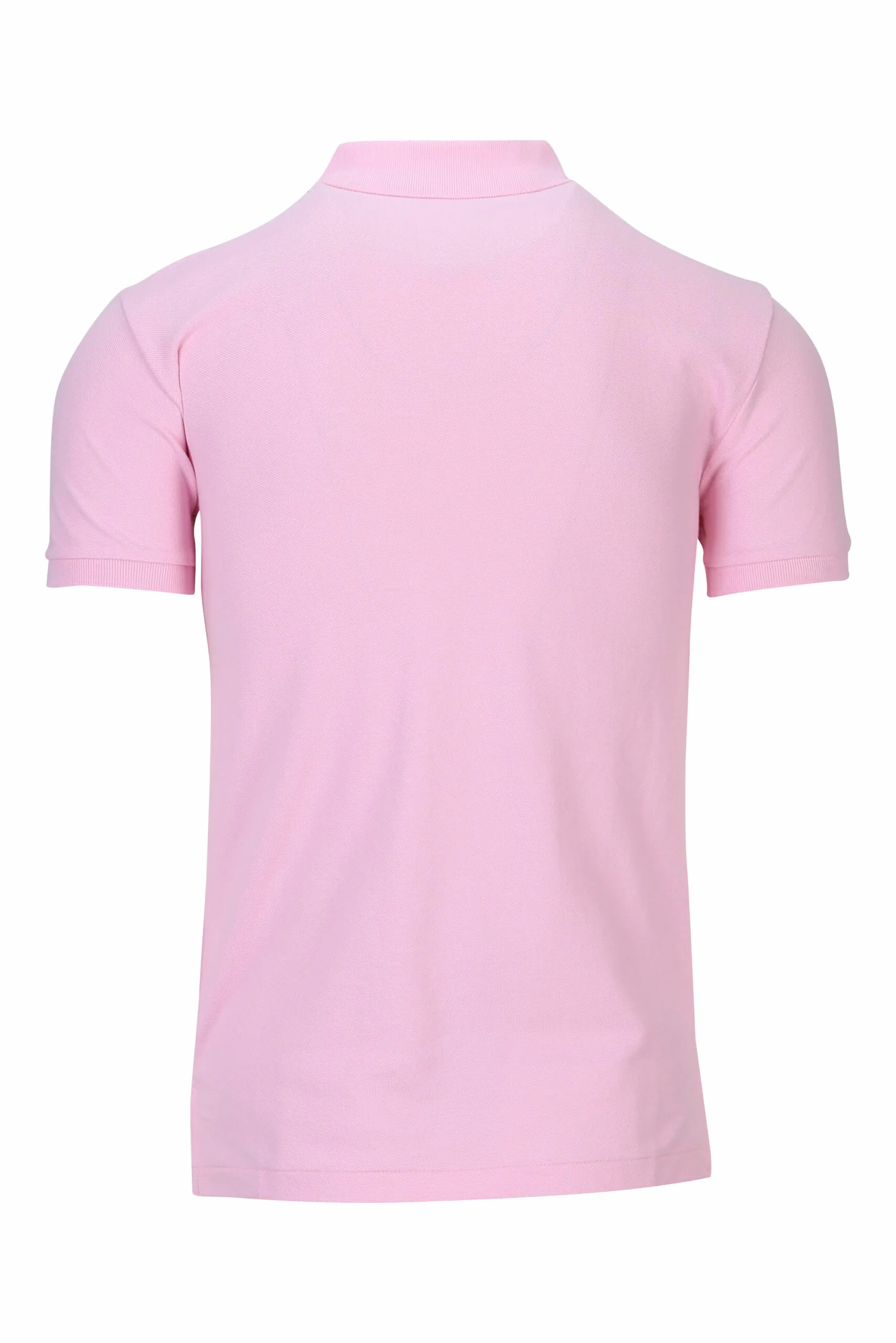 Polo rosa con minilogo 