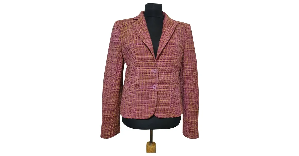 Strenesse Chaquetas Verde Púrpura 